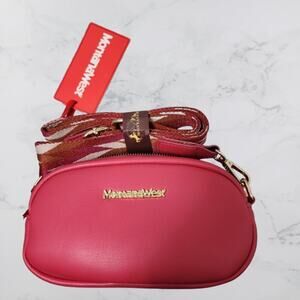 Montana West Small Crossbody Bags for Women Pouch Mini Crossbody NWT Raspberry
